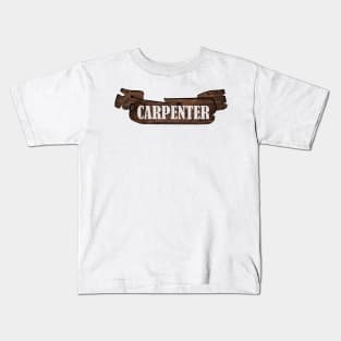 Carpenter carpenter carpenters craftsman saws Kids T-Shirt